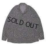 【30%OFF】ROTTWEILER/R9 LEOPARD OPENCOLLAR SHIRT（YELLOW）［レオパードオープンカラーシャツ-24秋冬］
