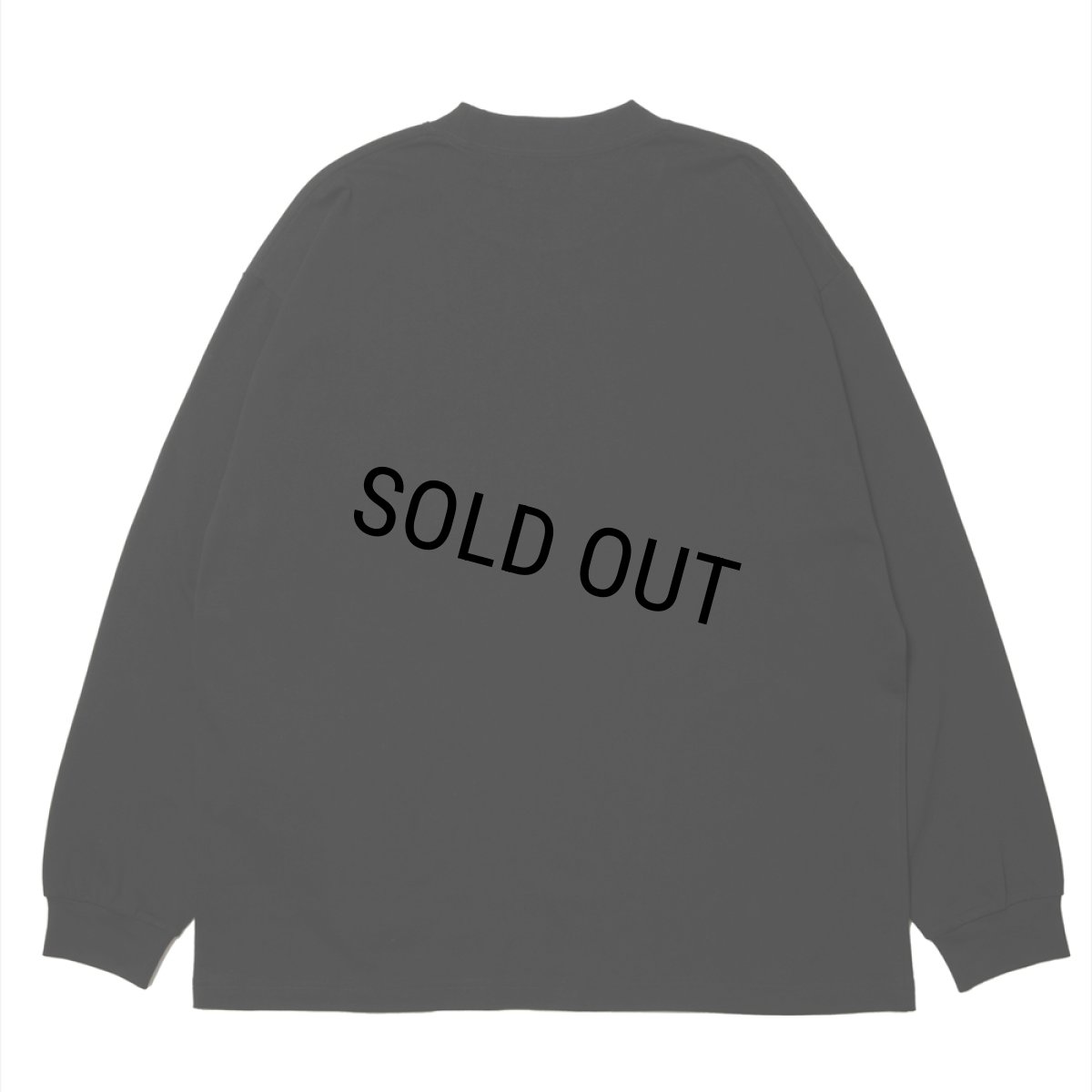 画像2: 【30%OFF】ROTTWEILER/R9 CROSS LS TEE（BLACK）［オリジナル長袖T-24秋冬］ (2)