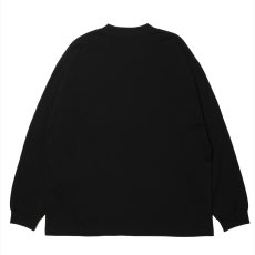 画像2: 【30%OFF】ROTTWEILER/R9 CROSS LS TEE（BLACK）［オリジナル長袖T-24秋冬］ (2)