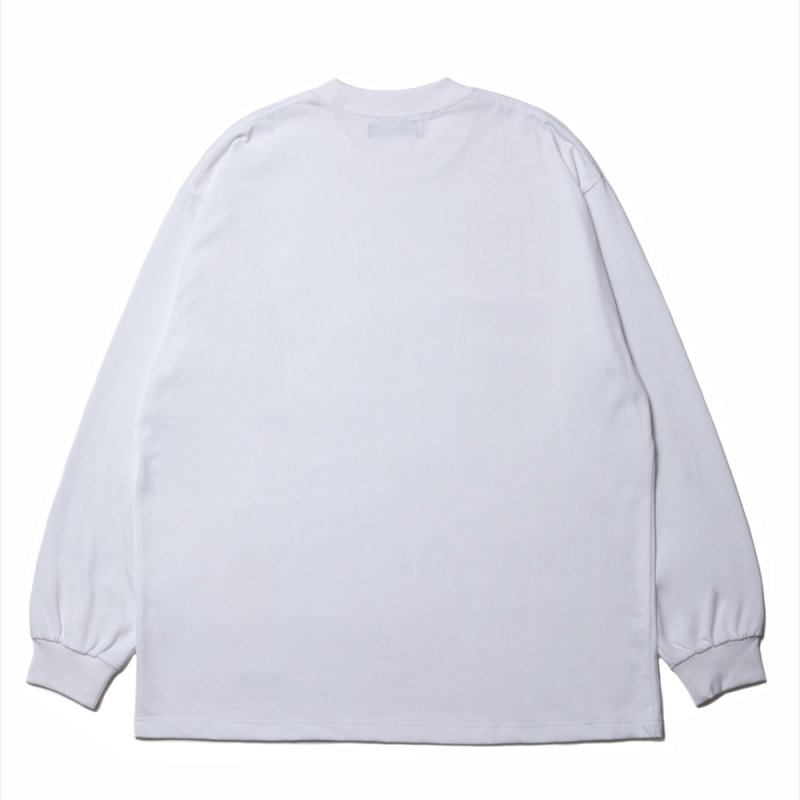 画像2: 【30%OFF】ROTTWEILER/R9 CROSS LS TEE（WHITE）［オリジナル長袖T-24秋冬］