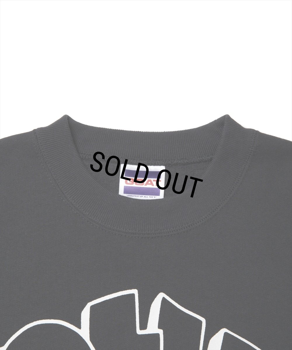 画像4: 【30%OFF】ROTTWEILER/GRAFFITI SWEATER（CHARCOAL）［クルーネックスウェット-24秋冬］ (4)