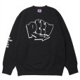 画像1: 【30%OFF】ROTTWEILER/GRAFFITI SWEATER（CHARCOAL）［クルーネックスウェット-24秋冬］ (1)
