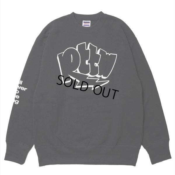 画像1: 【30%OFF】ROTTWEILER/GRAFFITI SWEATER（CHARCOAL）［クルーネックスウェット-24秋冬］