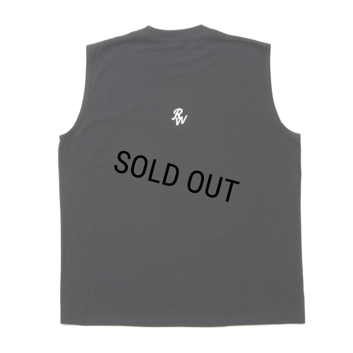 画像2: ROTTWEILER/CLASSIC NO SLEEVE TEE（BLACK）［ノースリーブT-24春夏］ (2)