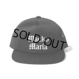WACKO MARIA/MESH CAP（BLACK/BLACK）［メッシュキャップ-24春夏］