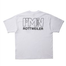 画像2: 【30%OFF】ROTTWEILER/WALKING DOG TEE（WHITE）［プリントT-24秋冬］ (2)