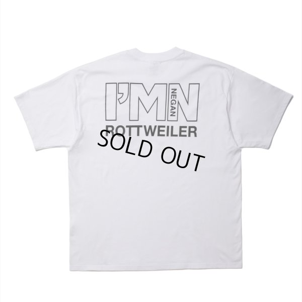 画像2: 【30%OFF】ROTTWEILER/WALKING DOG TEE（WHITE）［プリントT-24秋冬］