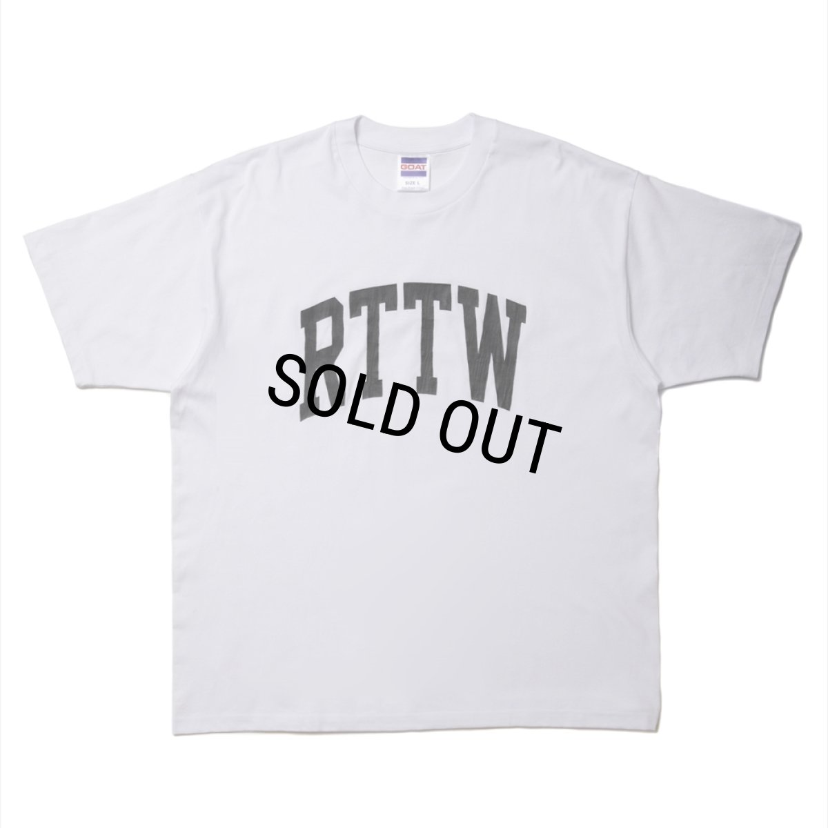 画像1: ROTTWEILER/RTTW TEE（WHITE）［プリントT-24秋冬］ (1)