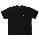 【30%OFF】ROTTWEILER/R9 CROSS TEE（BLACK）［オリジナルT-24秋冬］
