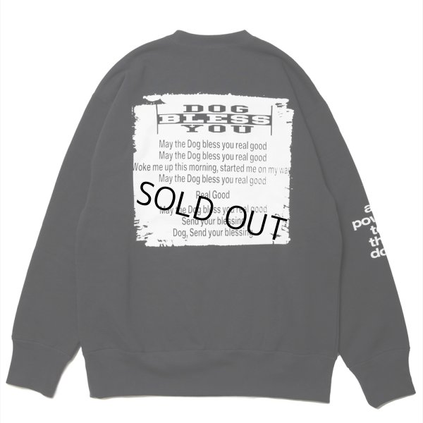 画像2: 【30%OFF】ROTTWEILER/GRAFFITI SWEATER（CHARCOAL）［クルーネックスウェット-24秋冬］