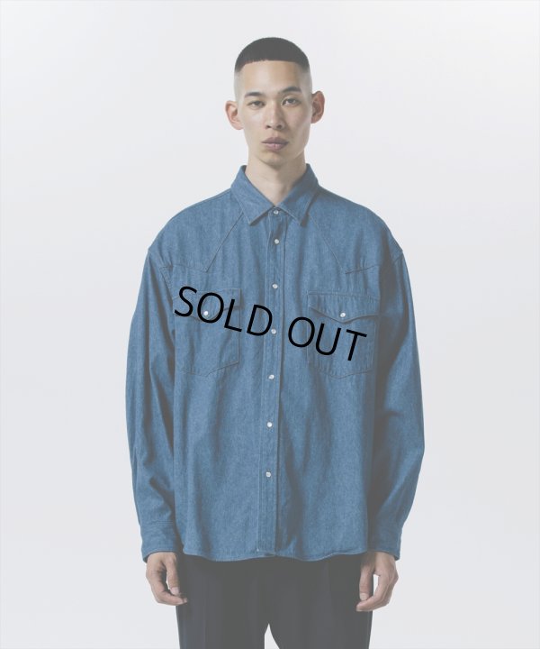画像4: ROTTWEILER/R9 DENIM SHIRT（INDIGO）［デニムシャツ-24秋冬］