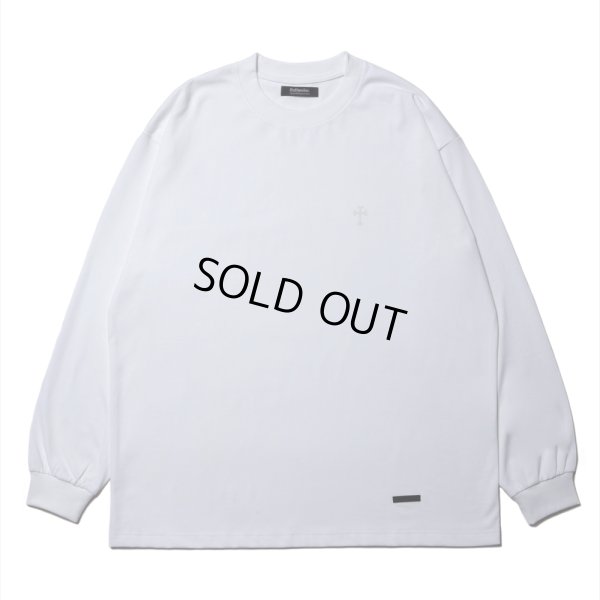 画像1: 【30%OFF】ROTTWEILER/R9 CROSS LS TEE（WHITE）［オリジナル長袖T-24秋冬］