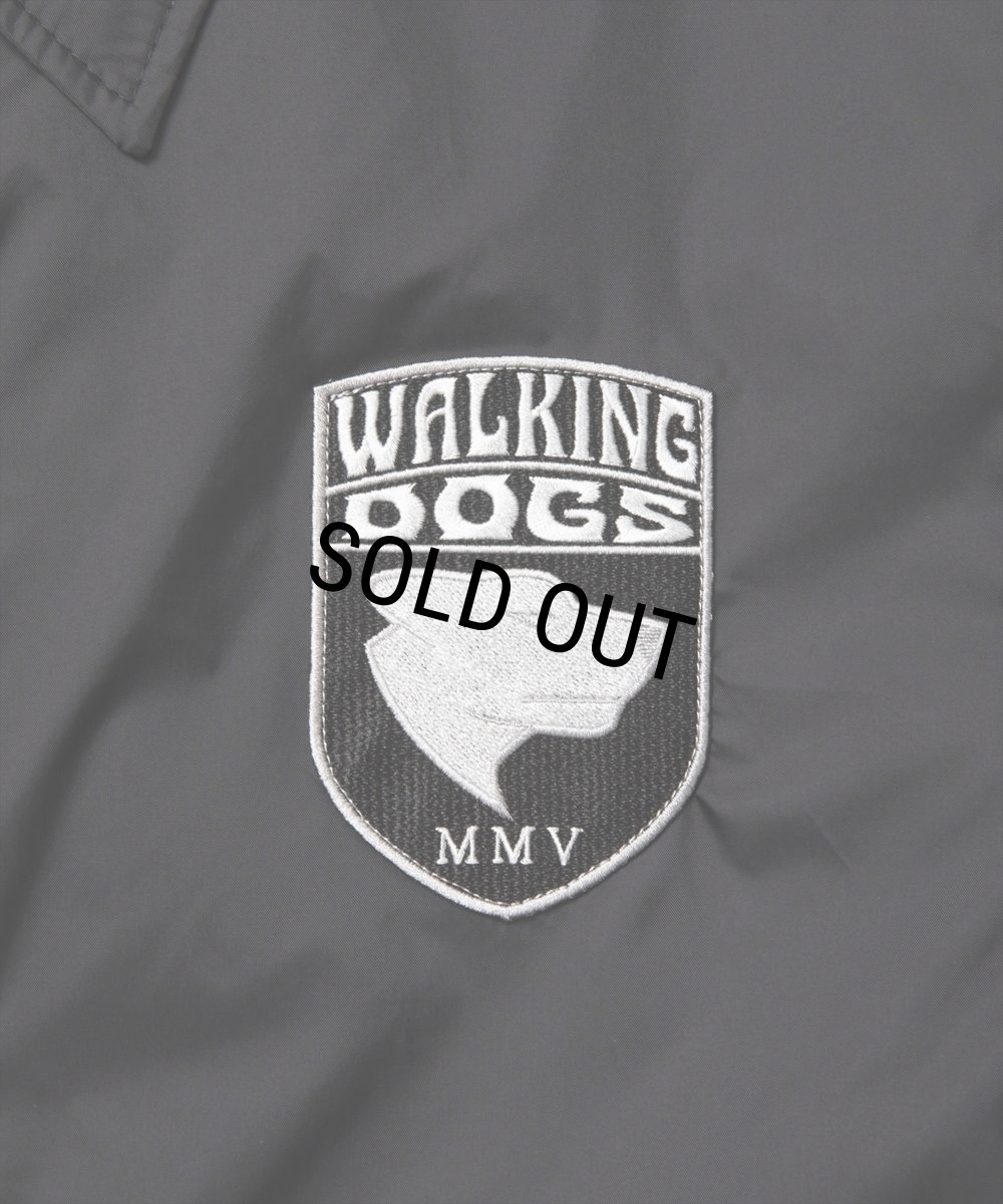 画像5: 【40%OFF】ROTTWEILER/WALKING DOG COACH JACKET（BLACK）［ボアコーチJKT-24秋冬］ (5)