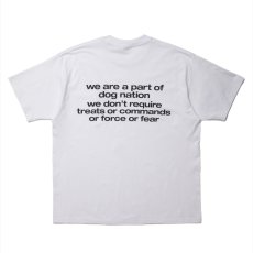 画像2: 【30%OFF】ROTTWEILER/DOG LOGO TEE（WHITE）［プリントT-24秋冬］ (2)
