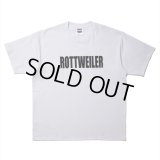 ROTTWEILER/RW LOGO TEE（WHITE）［プリントT-24秋冬］