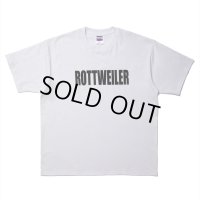 ROTTWEILER/RW LOGO TEE（WHITE）［プリントT-24秋冬］