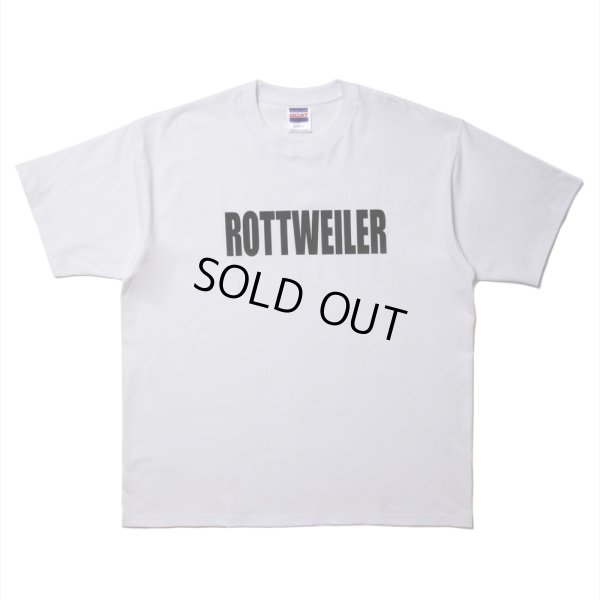 画像1: ROTTWEILER/RW LOGO TEE（WHITE）［プリントT-24秋冬］