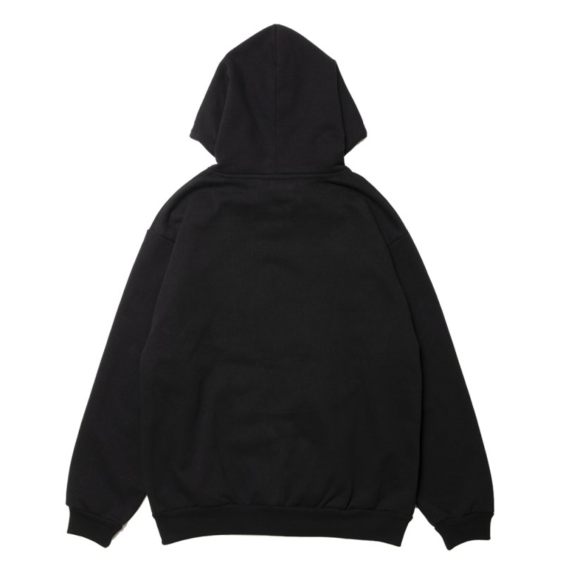 画像2: 【30%OFF】ROTTWEILER/WALKING DOG ZIP PARKA（BLACK）［ジップパーカー-24秋冬］