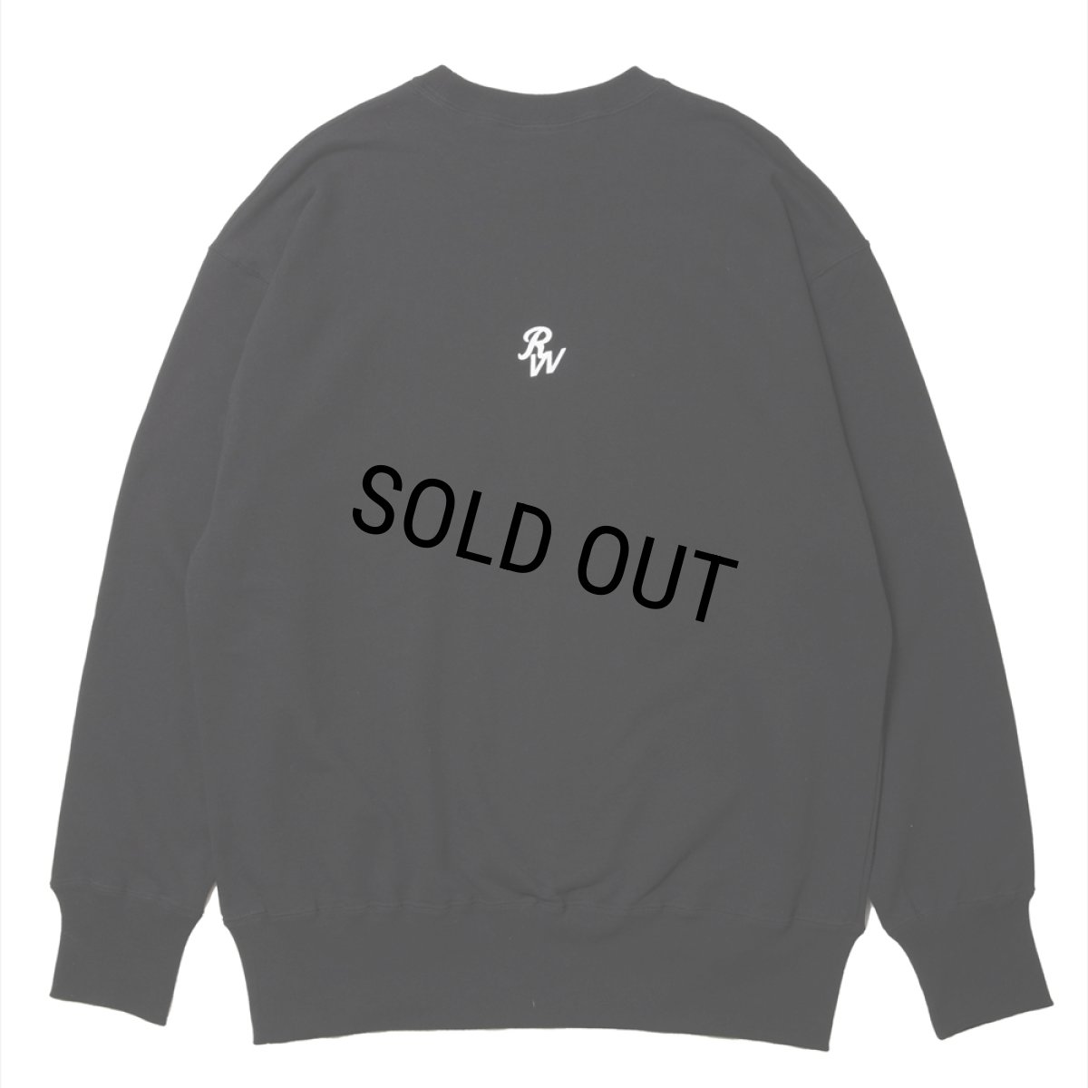 画像2: ROTTWEILER/RTTW SWEATER（BLACK）［クルーネックスウェット-24秋冬］ (2)