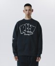 画像7: 【30%OFF】ROTTWEILER/GRAFFITI SWEATER（CHARCOAL）［クルーネックスウェット-24秋冬］