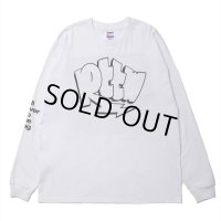 【30%OFF】ROTTWEILER/GRAFFITI LS TEE（WHITE）［プリント長袖T-24秋冬］