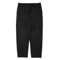 画像1: 【30%OFF】ROTTWEILER/R9 F.SUEDE EASY PANTS（BLACK）［フェイクスウェードイージーパンツ-24秋冬］ (1)