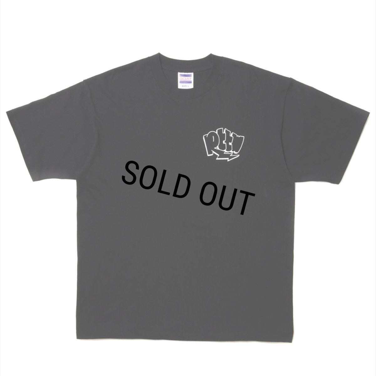 画像1: ROTTWEILER/GRAFFITI TEE（BLACK）［プリントT-24秋冬］ (1)