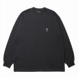 画像1: 【30%OFF】ROTTWEILER/R9 CROSS LS TEE（CHARCOAL）［オリジナル長袖T-24秋冬］ (1)