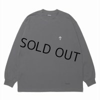 【30%OFF】ROTTWEILER/R9 CROSS LS TEE（CHARCOAL）［オリジナル長袖T-24秋冬］