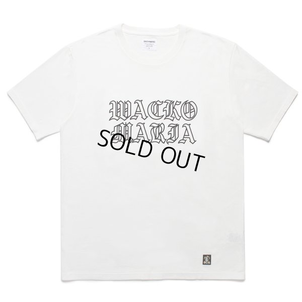 画像1: WACKO MARIA/STANDARD T-SHIRT（WHITE）［プリントT-24春夏］