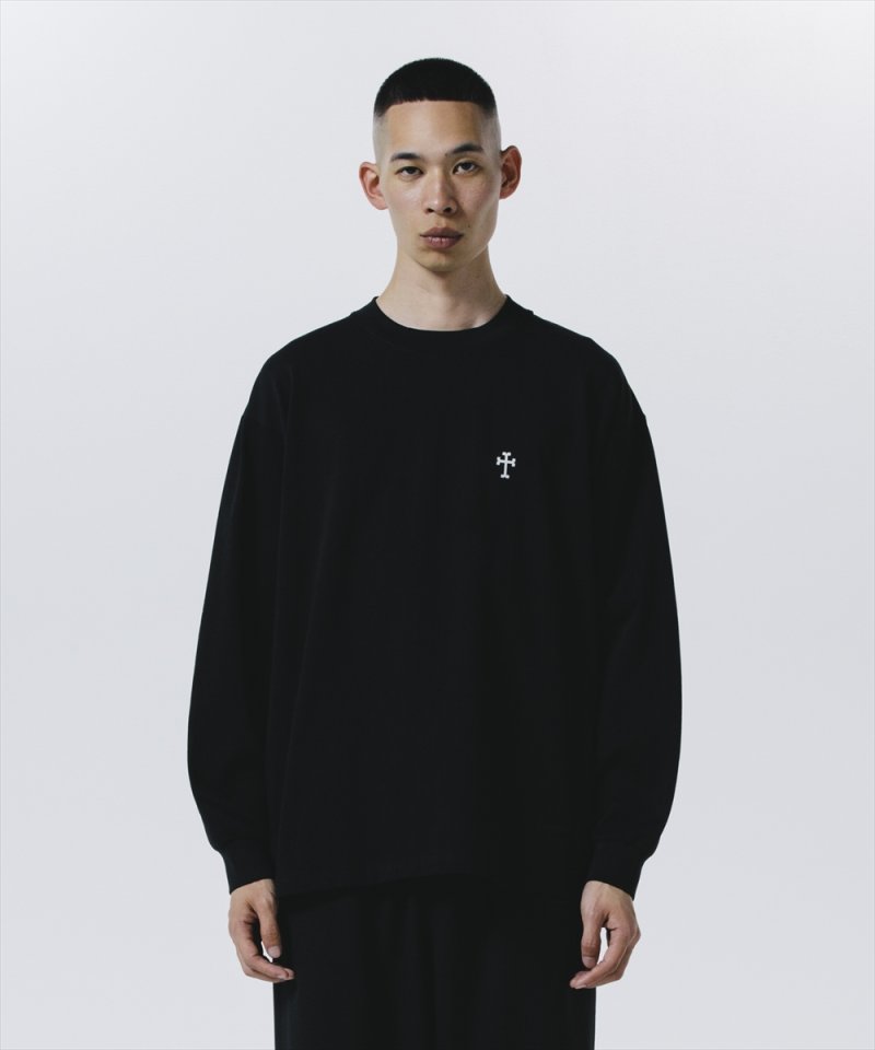 画像3: 【30%OFF】ROTTWEILER/R9 CROSS LS TEE（BLACK）［オリジナル長袖T-24秋冬］