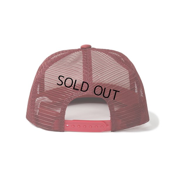 画像2: WACKO MARIA/MESH CAP（BURGUNDY/WHITE）［メッシュキャップ-24春夏］