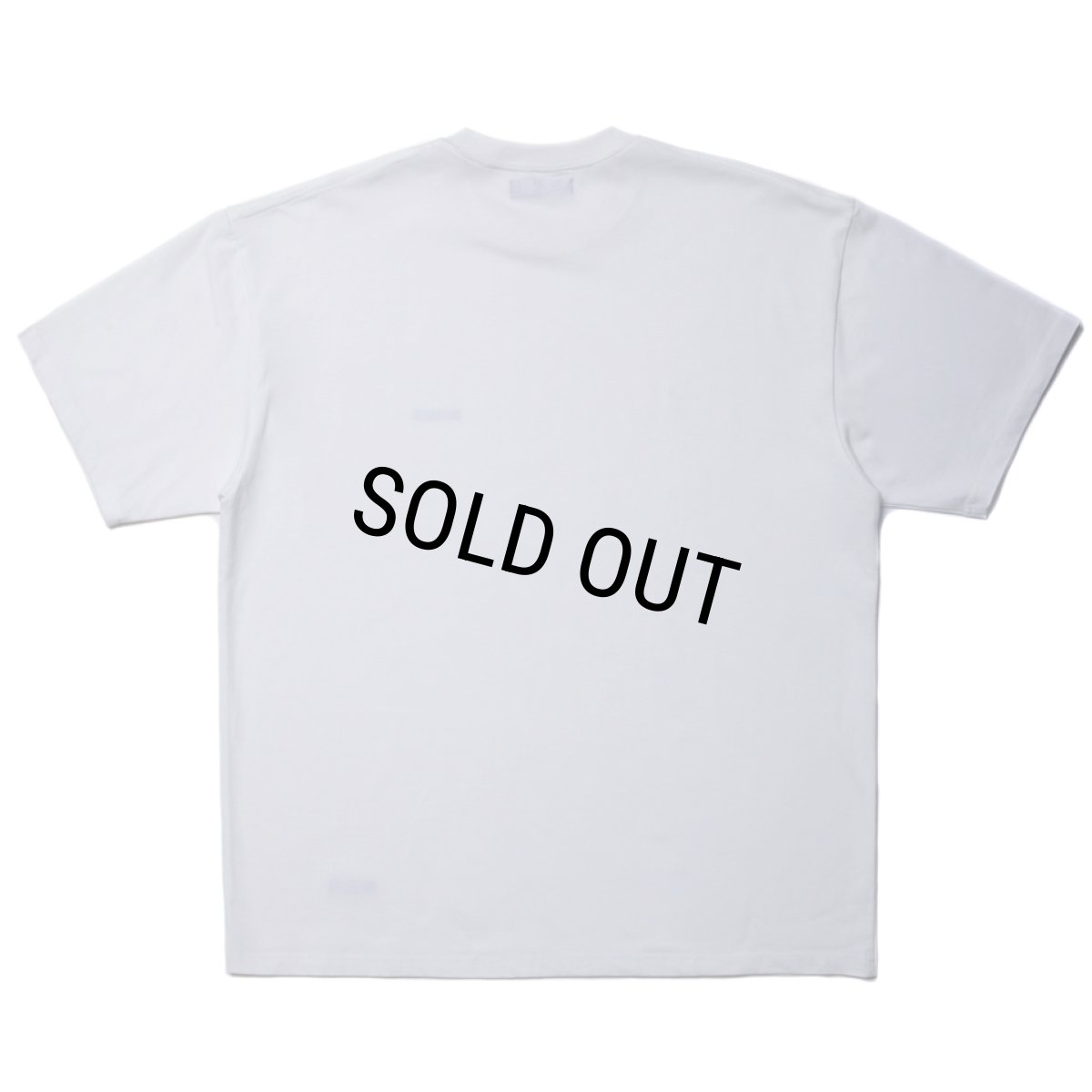 画像2: 【30%OFF】ROTTWEILER/R9 CROSS TEE（WHITE）［オリジナルT-24秋冬］ (2)