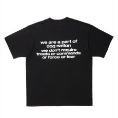 画像2: 【30%OFF】ROTTWEILER/DOG LOGO TEE（BLACK）［プリントT-24秋冬］ (2)