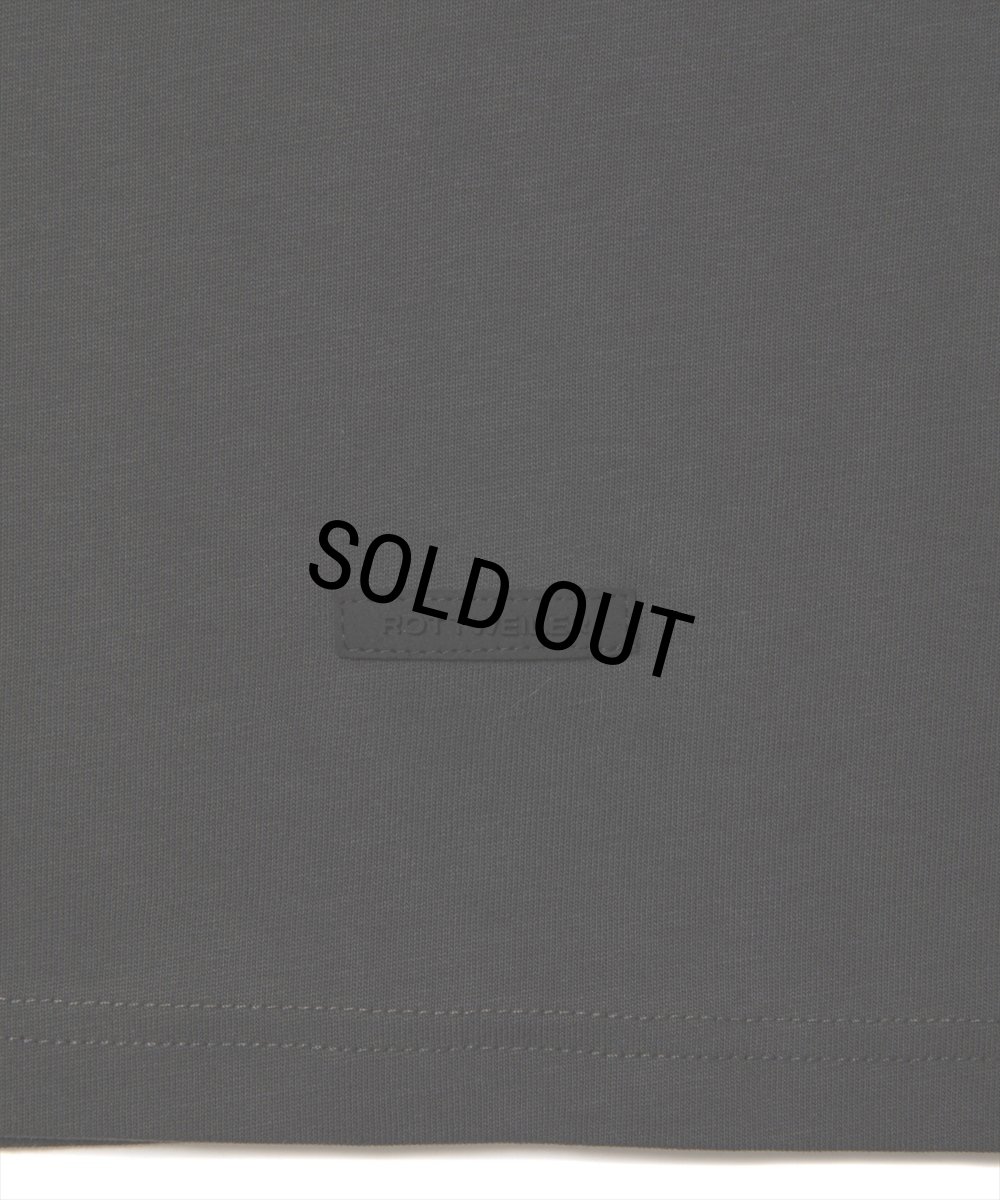 画像4: ROTTWEILER/R9 CUTOFF TEE（CHARCOAL）［カットオフT-24秋冬］ (4)