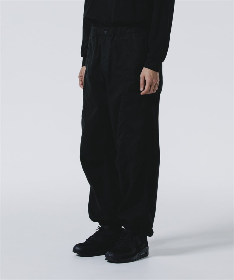 画像3: 【30%OFF】ROTTWEILER/R9 PARACHUTE PANTS（BLACK）［パラシュートパンツ-24秋冬］