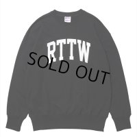 ROTTWEILER/RTTW SWEATER（BLACK）［クルーネックスウェット-24秋冬］