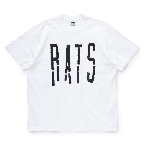 他の写真1: 【30%OFF】RATS/BLOKEN TEE（WHITE）［プリントT-24春夏］