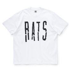 画像1: 【40%OFF】RATS/BLOKEN TEE（WHITE）［プリントT-24春夏］ (1)