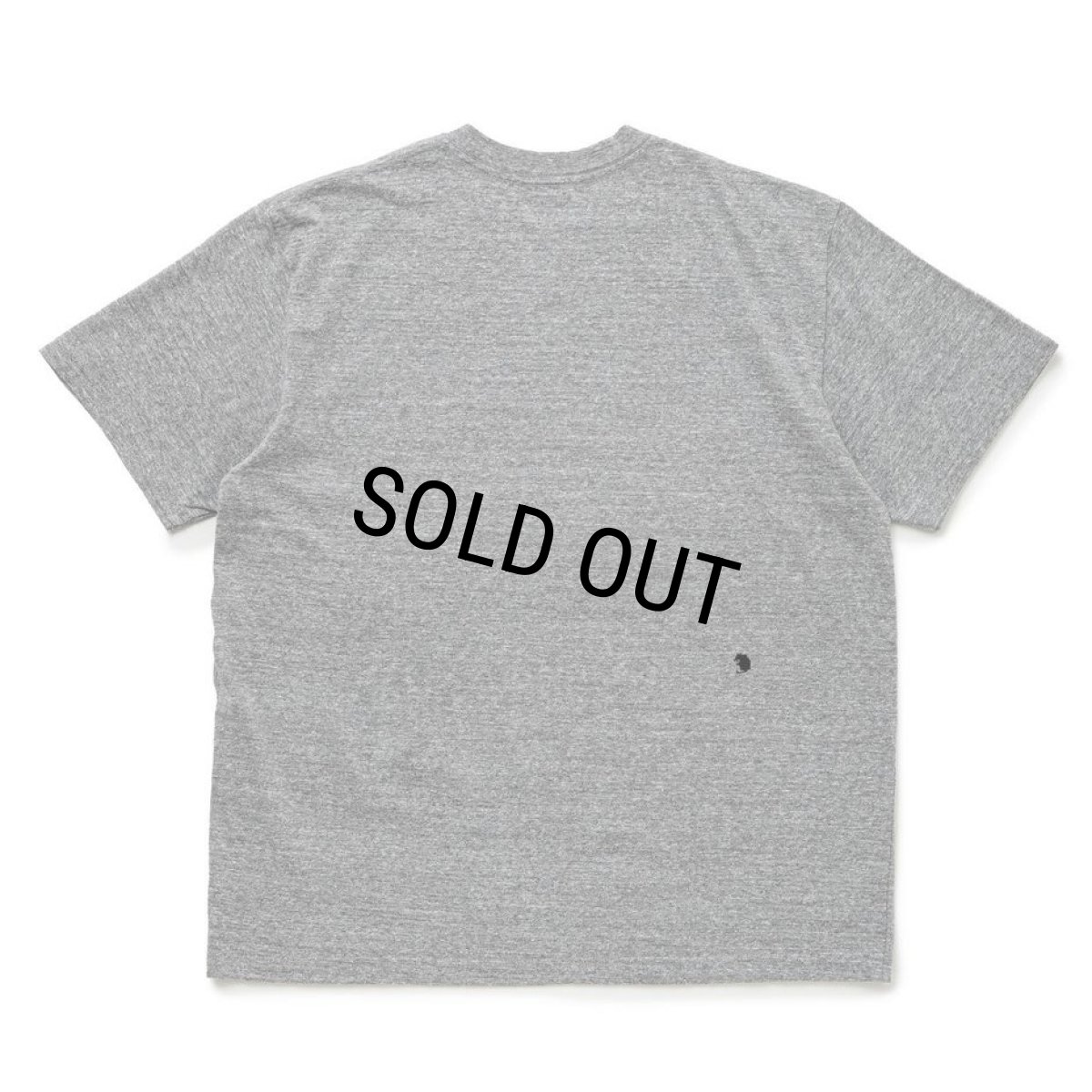 画像2: RATS/BLOKEN TEE（HEATHER GRAY）［プリントT-24春夏］ (2)