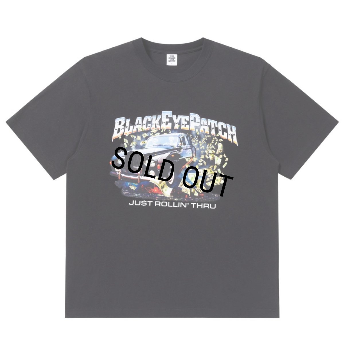 画像1: BlackEyePatch/ROLLIN THRU TEE（BLACK） (1)