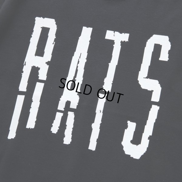 画像4: 【30%OFF】RATS/BLOKEN TEE（BLACK）［プリントT-24春夏］