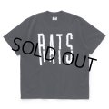 【30%OFF】RATS/BLOKEN TEE（BLACK）［プリントT-24春夏］