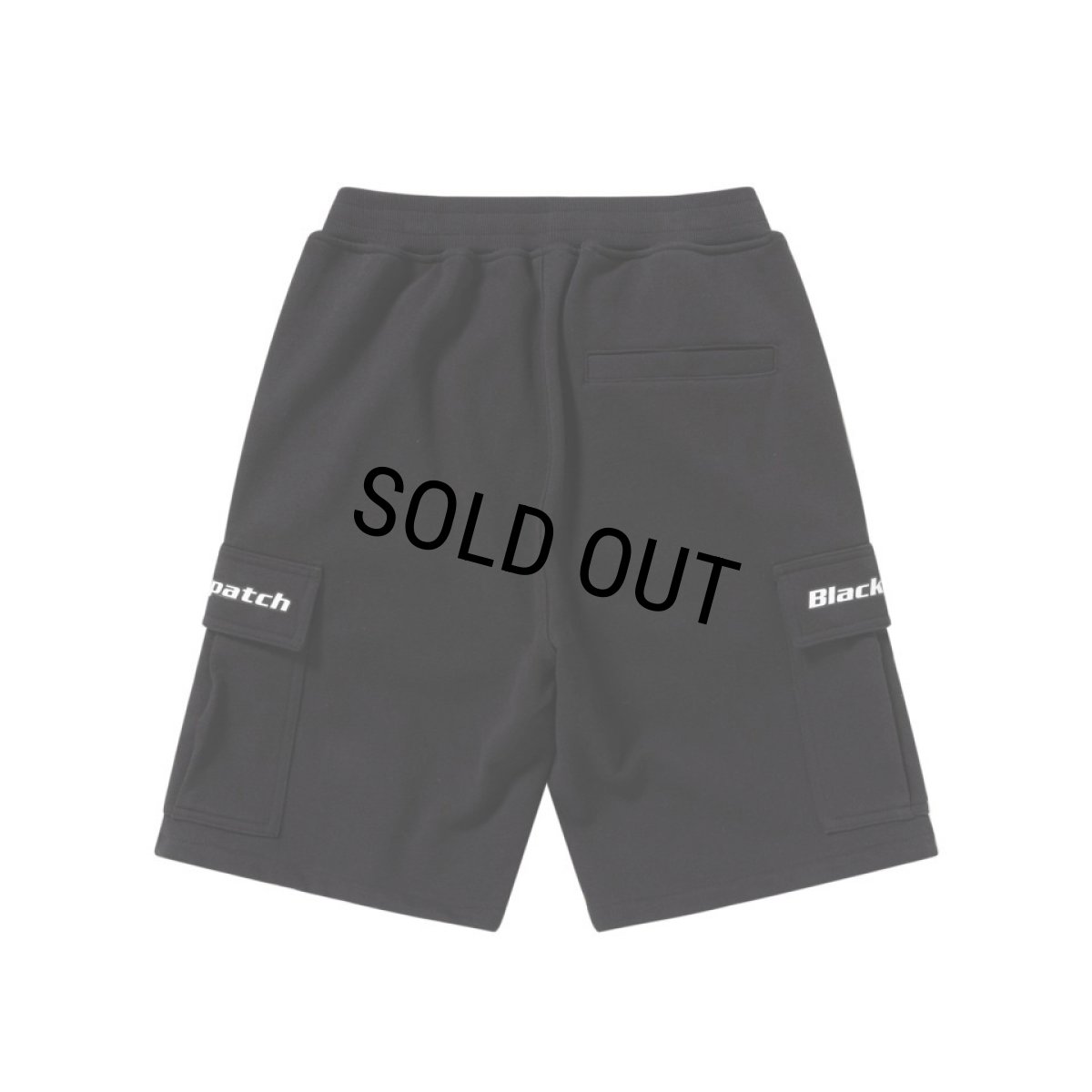 画像2: BlackEyePatch/TACTICAL LOGO CARGO SWEAT SHORTS（BLACK） (2)