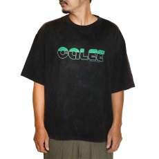 画像5: 【30%OFF】CALEE/CALEE LOGO POWDER BLEACH DROP SHOULDER S/S TEE（USED BLACK）［パウダーブリーチT-24春夏］ (5)