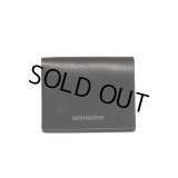 COOTIE PRODUCTIONS/Leather Compact Purse（Black）［レザーウォレット-24春夏］