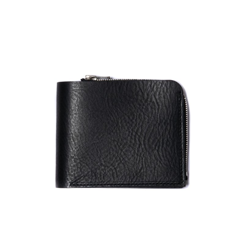 画像1: COOTIE PRODUCTIONS/Leather Bifold Purse（Black）［レザーウォレット-24春夏］