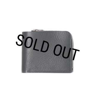 COOTIE PRODUCTIONS/Leather Bifold Purse（Black）［レザーウォレット