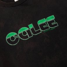 画像3: 【30%OFF】CALEE/CALEE LOGO POWDER BLEACH DROP SHOULDER S/S TEE（USED BLACK）［パウダーブリーチT-24春夏］ (3)