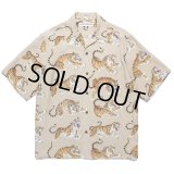 WACKO MARIA/TIM LEHI / HAWAIIAN SHIRT（BEIGE）［ティムリーハイハワイアンシャツ-24春夏］